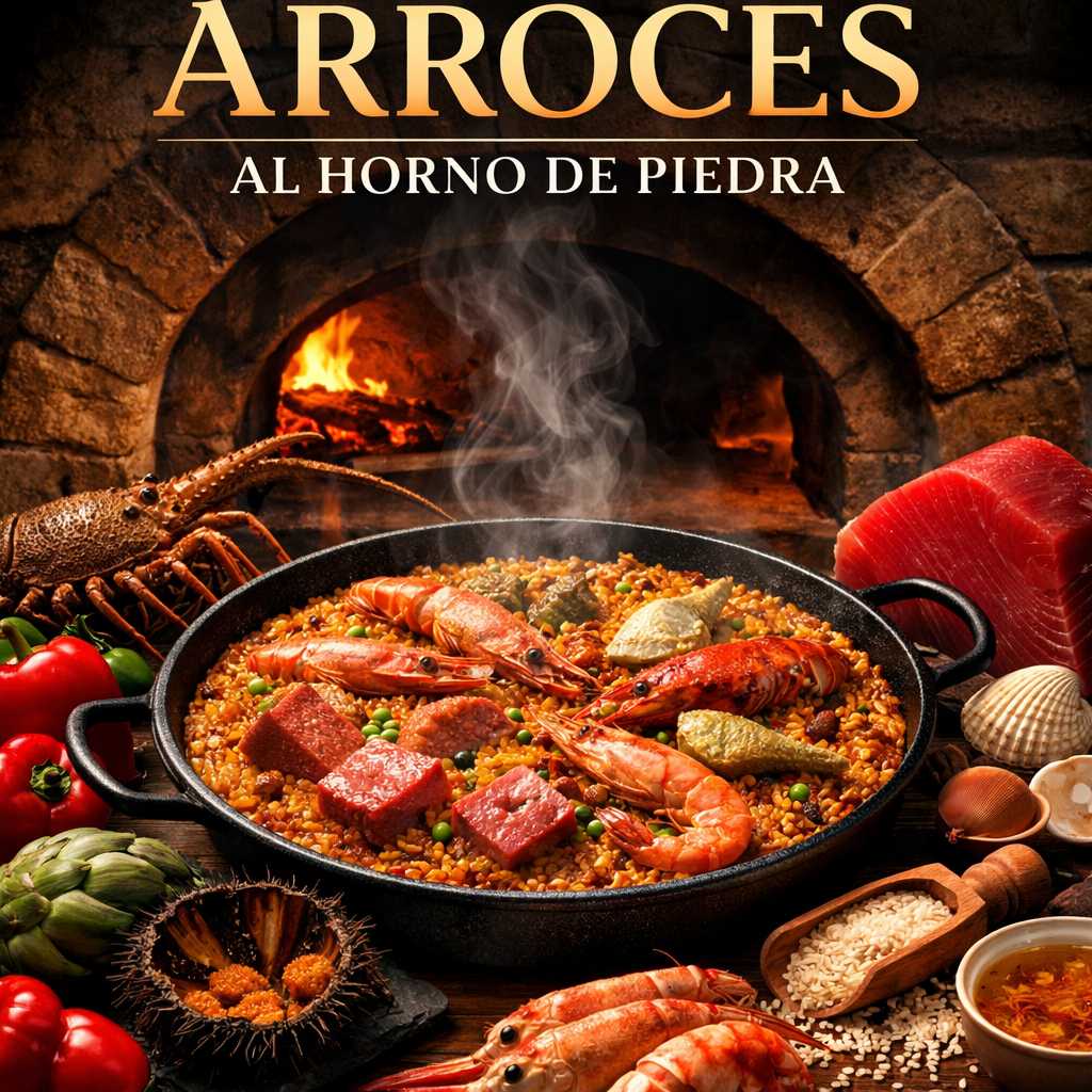 Arroces al horno de piedra